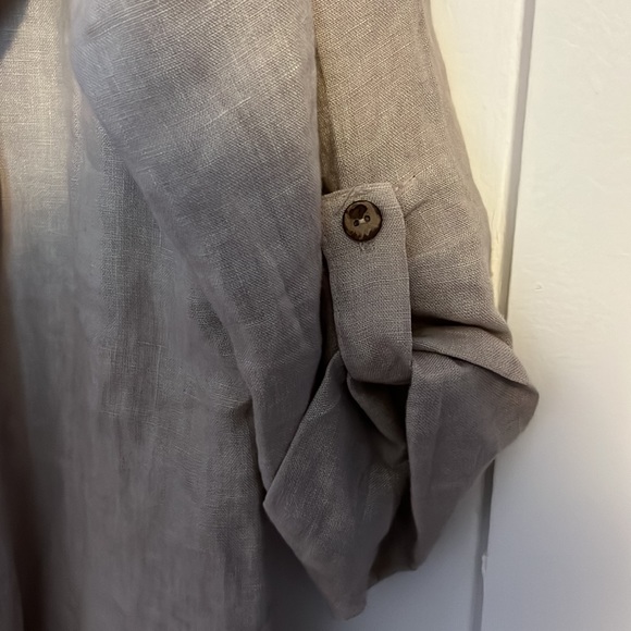 Alessia Pacini linen jacket made in Italy - Picture 3 of 5